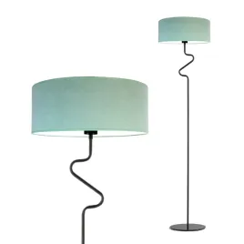 lampa-stojaca-podlogowa-welurowa-abazur-led-e27-mietowa-nowoczesna-modna