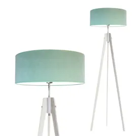 lampa-stojaca-podlogowa-drewniana-welurowa-abazur-led-e27-trojnog-mietowa