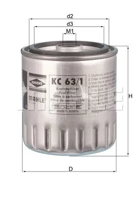 filtr-paliwa-kc-63-1d-rodzaj-filtra-paliwa-przykrecany