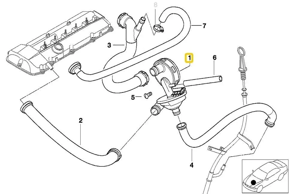 odma-separator-oleju-bmw-e36-e38-e39-e46-e53-e83-e85-e60-e62-e66-oryginal