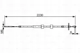 linka-hamulca-postojowego-1-987-482-500-numer-katalogowy-oryginalu-mercedes-benz-463-420-51-85-mercedes-benz-a-463-420-51-85