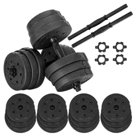 zestaw-hantli-regulowanych-bitumicznych-do-cwiczen-tytan-hantle-2x10kg-20kg