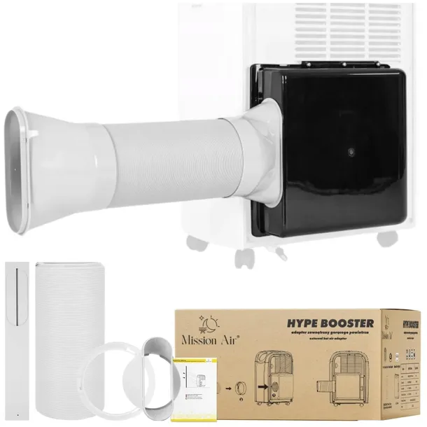 Booster adapter wlotowy obiegu gorącego powietrza Plenum klimatyzatora Hype