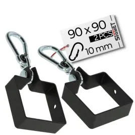 2-x-obejma-hustawkowa-90x90-mm-z-karabinczykiem-hak-hustawkowy-uchwyt