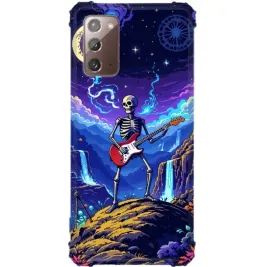 etui-do-samsung-note-20-antishock-case-wzmocnione-rogi-goth-czaszki-mix-wz