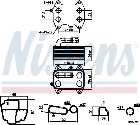 chlodnica-oleju-91272-numer-katalogowy-czesci-91272