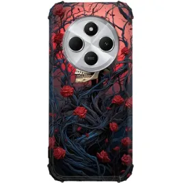 etui-do-xiaomi-redmi-14c-4g-antishock-case-wzmocnione-rogi-goth-czaszki-wz