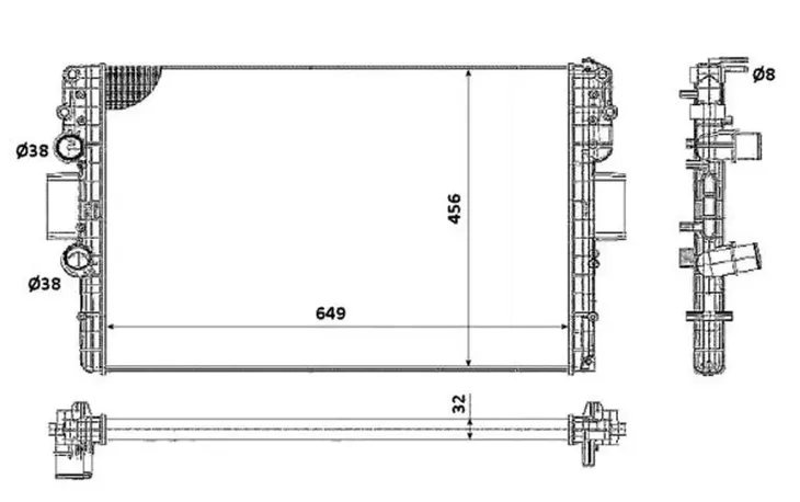 chlodnica-silnika-58361-stan-nowy-producent-czesci-nrf