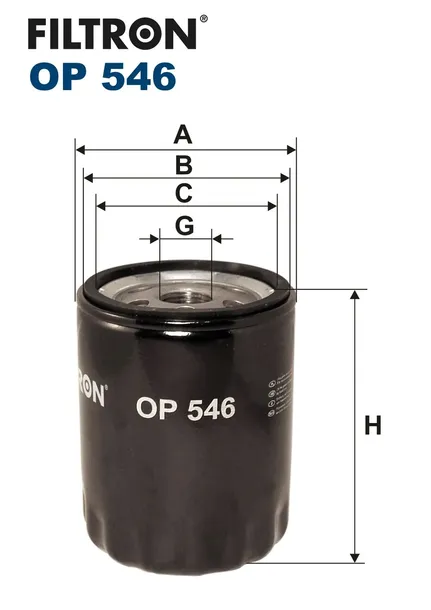 filtr-oleju-op-546-numer-katalogowy-czesci-op-546