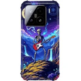 etui-do-xiaomi-15-antishock-case-wzmocnione-rogi-ochrona-goth-czaszki-wzory