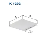 filtr-kabiny-k-1292-wysokosc-25-mm