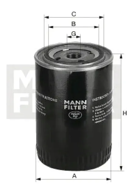 filtr-oleju-w-940-50-wysokosc-142-mm