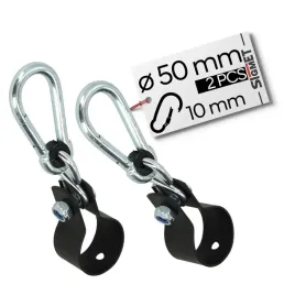 2-x-obejma-hustawkowa-fi-50-mm-z-karabinczykiem-hak-hustawkowy-uchwyt