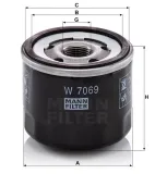 filtr-oleju-w-7069-numer-katalogowy-czesci-w-7069
