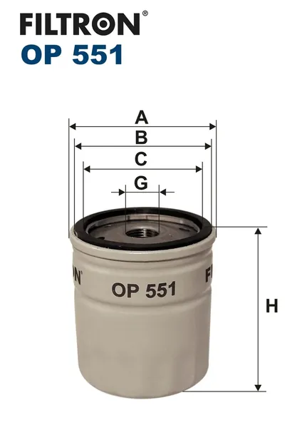 filtr-oleju-op-551-stan-nowy-producent-czesci-filtron