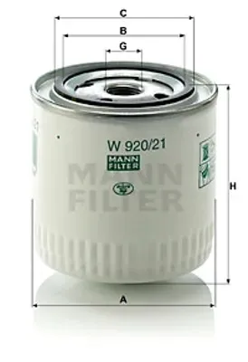 filtr-oleju-w-920-21-producent-czesci-mann-filter