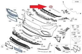 wiazka-zderzaka-pdc-przednia-przod-mercedes-w118-cla-a1185404502