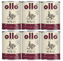 ollo-mokra-karma-dla-psa-pure-kaczka-z-jablkiem-6x400g