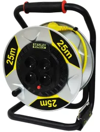 stanley-przedluzacz-bebnowy-25m-3x15mm-guma-16a-ip20-solidny-na-budowe