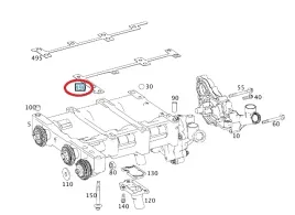 podkladka-walka-rozrzadu-mercedes-m271-a2710340066