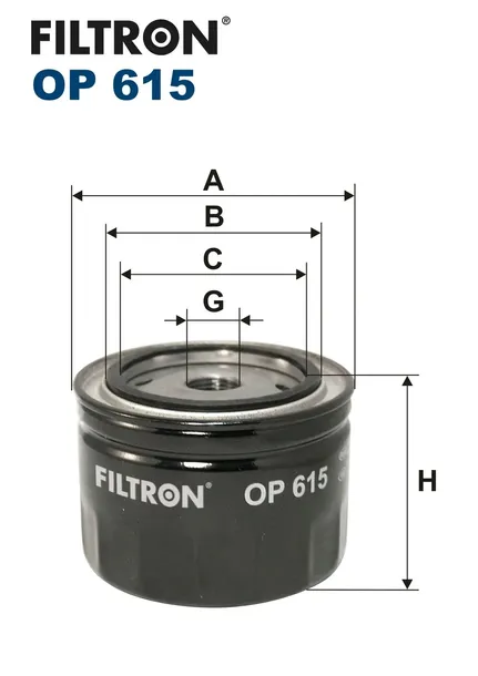 filtr-oleju-op-615-numer-katalogowy-czesci-op-615