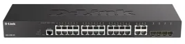 2-x-switch-24-porty-d-link-dgs-2000-28-gigabit-4xsfp-rack-19-metalowa-obud