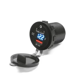 2-x-motocyklowe-gniazdo-zasilania-usb-usb-c-typc-pd-qc3-0-3-6a-woltomierz-m