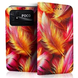 etui-z-klapka-na-telefon-xiaomi-poco-c40-case-portfel-wzory-szklo-szybka