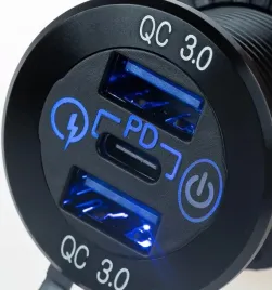 2-x-motocyklowe-gniazdo-2xusb-qc3-0-usb-c-pd-3-6a-54w