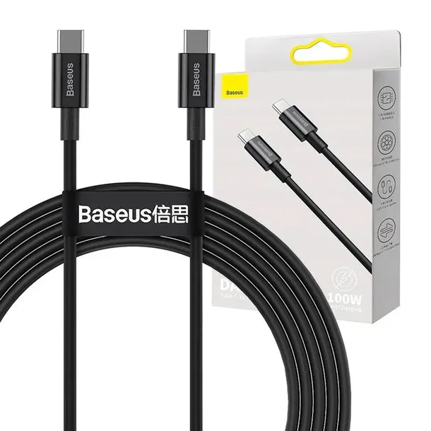 2-x-kabel-1m-baseus-superior-usb-c-usb-c-fast-charging-100w-100cm-stan-nowy-dlugosc-przewodu-1-m
