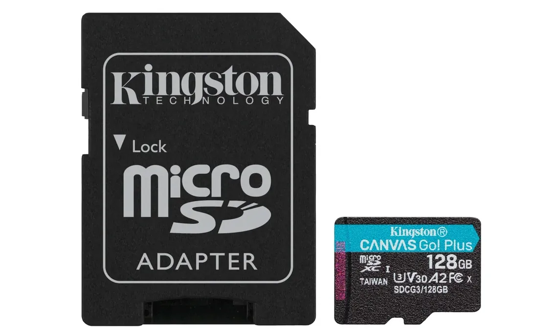 2-x-128gb-microsd-kingston-micro-sdxc-cl10-a2-170mb-s-stan-nowy