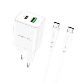 2-x-ladowarka-sieciowa-zasilacz-borofone-bn7-usb-usb-c-z-kablem-usb-c-1m