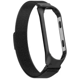 2-x-xiaomi-mi-band7-bransoleta-magnetyczna-plecionka-stalowa-czarna-black