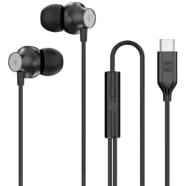 2-x-sluchawki-forever-douszne-przewodowe-z-mikrofonem-na-usb-c-typ-c-czarne
