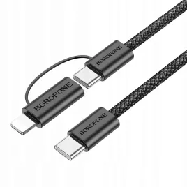 2-x-kabel-usb-1m-borofone-usb-c-usb-c-typ-c-pd-iphone-lightning-60w-3a-1