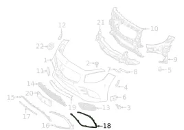prawa-listwa-ozdobna-zderzaka-mercedes-w217-s