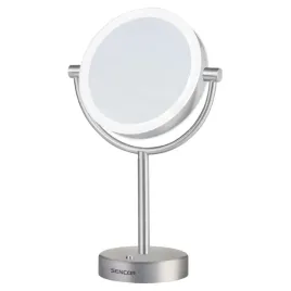 2-x-podswietlane-lustro-lusterko-do-makijazu-led-kosmetyczne-sencor-metal-2