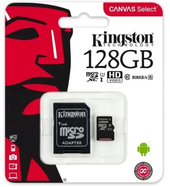 2-x-128gb-microsd-kingston-micro-sdxc-cl10-a1-100mb-s-maksymalna-predkosc-odczytu-80-mb-s