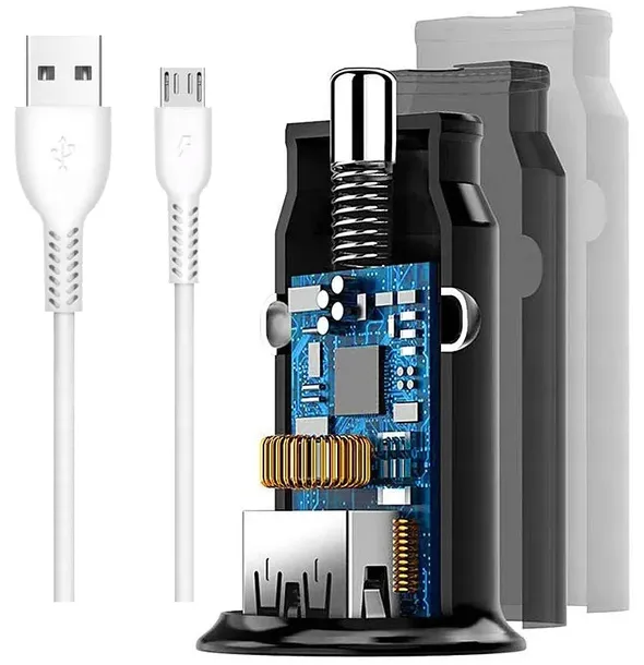 2-x-ladowarka-do-auta-usb-qc3-0-3a-kabel-1m-micro-usb-zlacza-usb