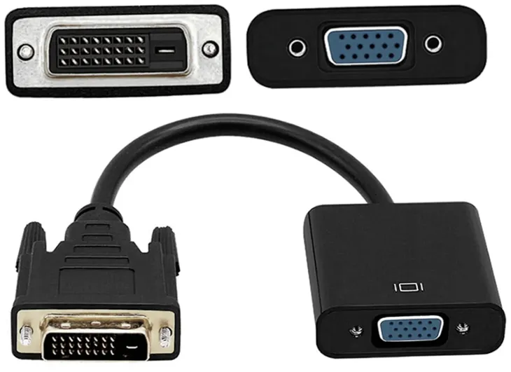 2-x-adapter-przejsciowka-dvi-d-dsub-vga-czarny-20cm-dlugosc-0-2-m