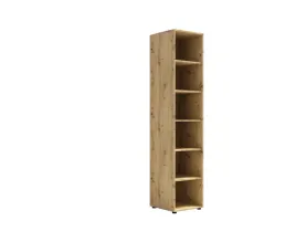 regal-wysoki-slupek-z-polkami-malibu-dab-artisan