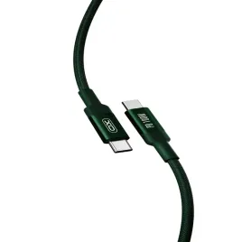 2-x-szybki-kabel-xo-nb-q168-usb-c-usb-c-type-c-pd-100w-oplot-nylon-100cm