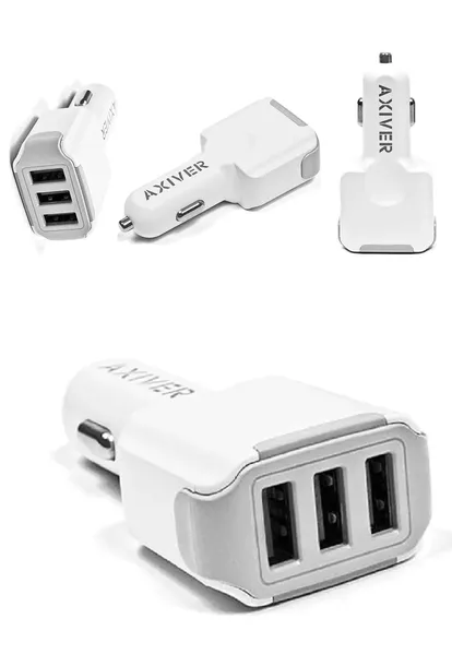 2-x-ladowarka-samochodowa-axiver-3xusb-4-4a-5v-biala-napiecie-wyjsciowe-5-v