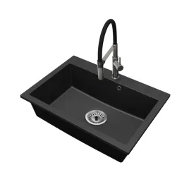 kuchenny-zlewozmywak-granitowy-jednokomorowy-elite-70-bateria-syfon-chrom