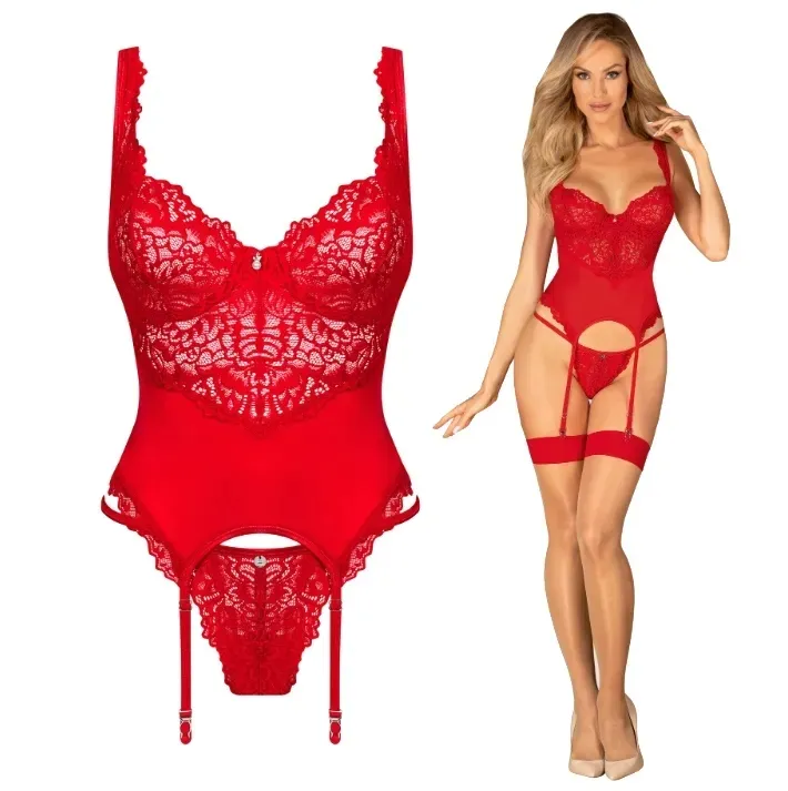 obsessive-amor-cherris-gorset-i-stringi-czerwony-s-m