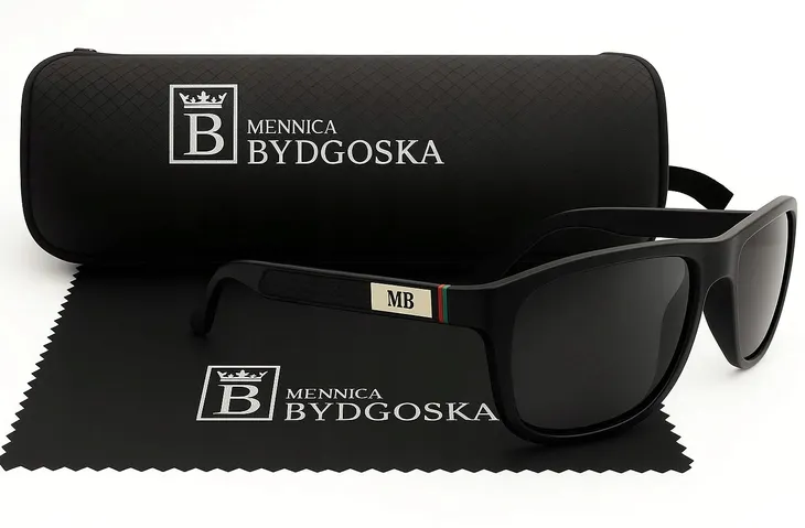 Okulary Przeciwsłoneczne Męskie Polaryzacyjne ochrona Filtr UV400 Etui