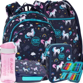 coolpack-plecak-szkolny-mlodziezowy-jednorozec-zestaw-5w1-jumper-2-piornik