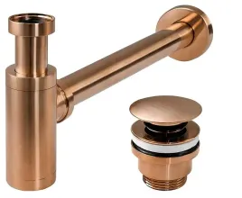 syfon-umywalkowy-miedziany-korek-szczotkowany-rea-brush-copper-uniwersalny