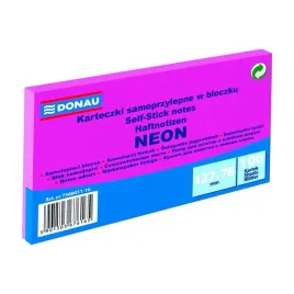 karteczki-samoprzylepne-donau-127-x-76-mm-rozowy-neon-1x100-kartek