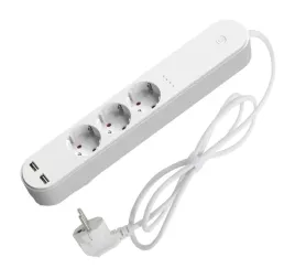 denver-shp-310u-przedluzacz-inteligentne-gniazdo-3-w-1-15-metra